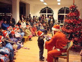 Weihnachtsfest in unserem Gemeinschaftszentrum in Bocsa, Rumänien