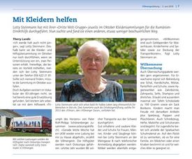 Abbildung Artikel der Villmerger Zeitung
